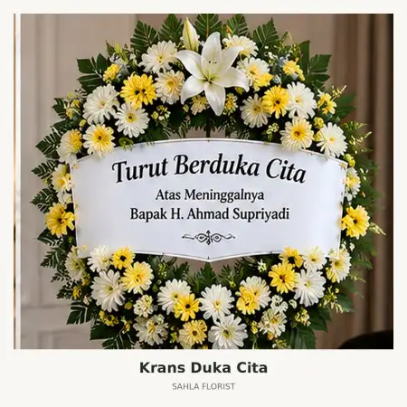 Krans Bunga Duka Kawasan Industri Kendal